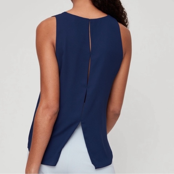 Aritzia Babaton Maddox Sleeveless Blouse - Picture 7 of 9